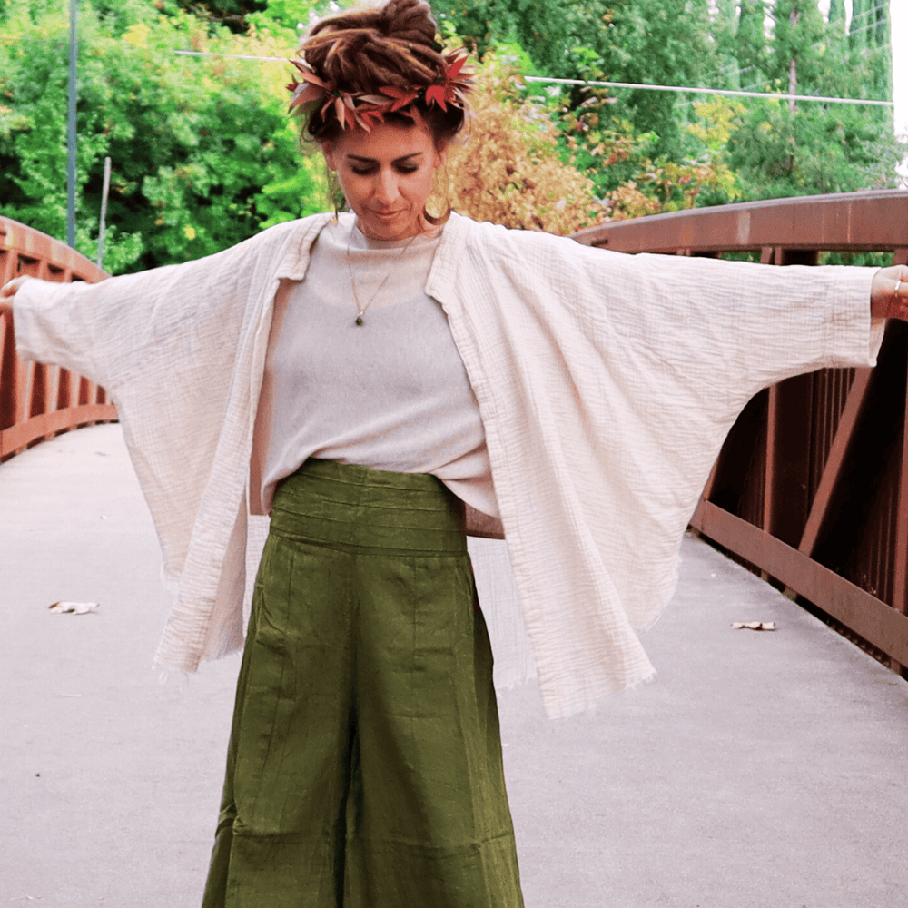 Organic Muslin Cardigan