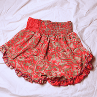 OOAK Silk Sari Shorts Md/Lg (0010) - Ethically Made