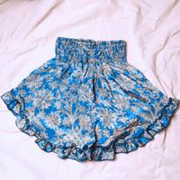 OOAK Silk Sari Shorts Md/Lg (0015) - Ethically Made