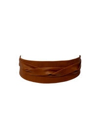 Wrap Belt - Whiskey - OS - Ethically Made