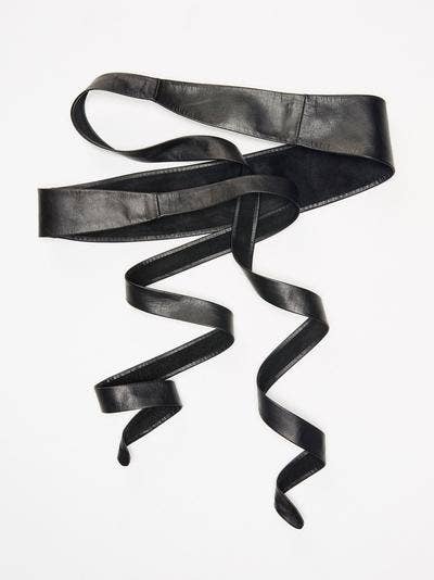 Wrap Belt - Black - Ethically Made