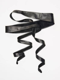 Wrap Belt - Black - Ethically Made
