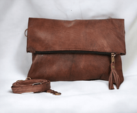 Moroccan Leather Crossbody Bag | Leather Purse - Ethically Made