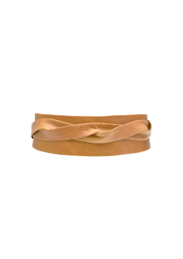Wrap Belt - Tan - Ethically Made
