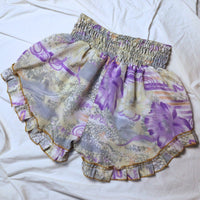 OOAK Silk Sari Shorts XL (0001) - Ethically Made