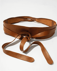 Wrap Belt - Whiskey - OS - Ethically Made