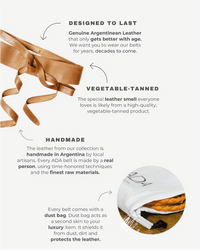 Wrap Belt - Tan - Ethically Made