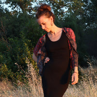 Beatrix Button Top - Large (0010) - Ethically Made